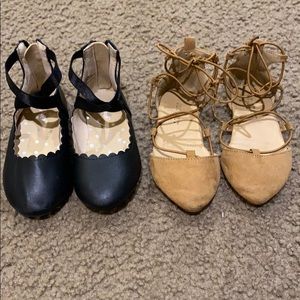 Girls ballerina shoes